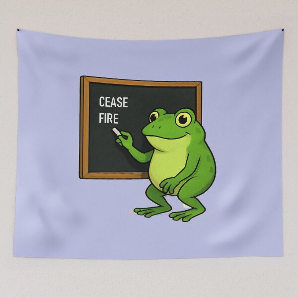 Item preview, CEASE FIRE designed and sold by zohocreations.