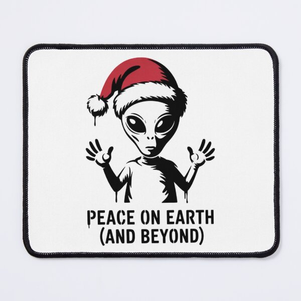 Item preview, Banksy Style Graffiti of an Alien - Peace on earth and beyond designed and sold by 123ks.