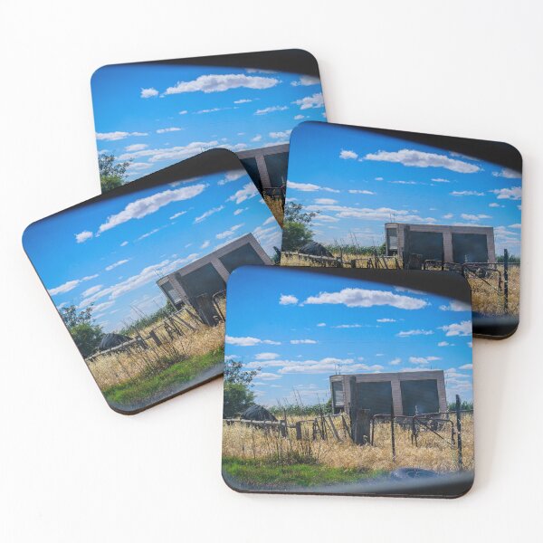 Item preview, Abandoned shed in a car mirror designed and sold by BonesyArt.