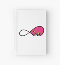 Infinite Love - Inspirational Quote Hardcover Journal