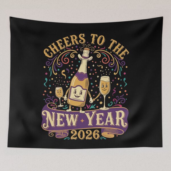 Item preview, Cheers To The New Year 2026 Celebration designed and sold by LuminOrb.