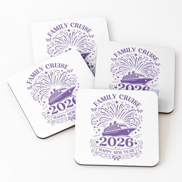 Item preview, 2026 Family Cruise Happy New Year Ahoy designed and sold by LuminOrb.