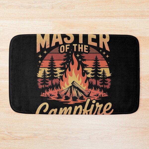 Item preview, Master of the Campfire Vintage Camping Lovers  designed and sold by NailMolisa.