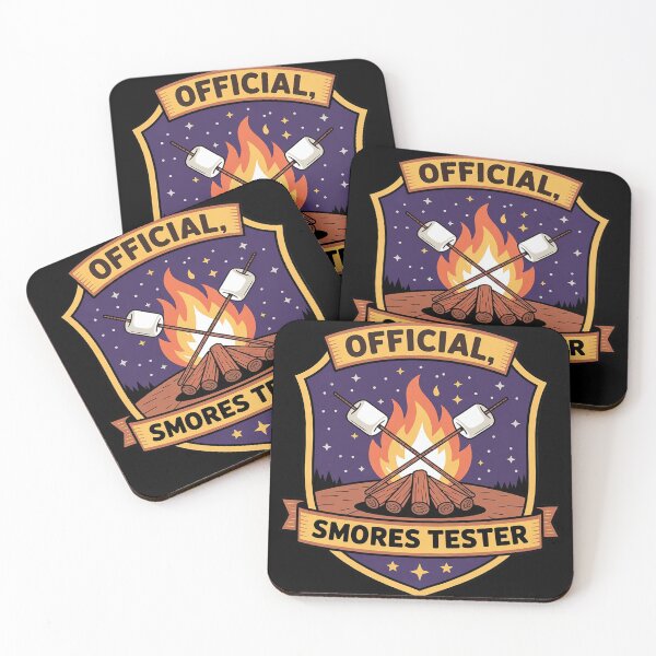 Item preview, Official Smores Tester Funny Camping Camper Campfire  designed and sold by NailMolisa.