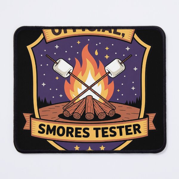 Item preview, Official Smores Tester Funny Camping Camper Campfire designed and sold by NailMolisa.