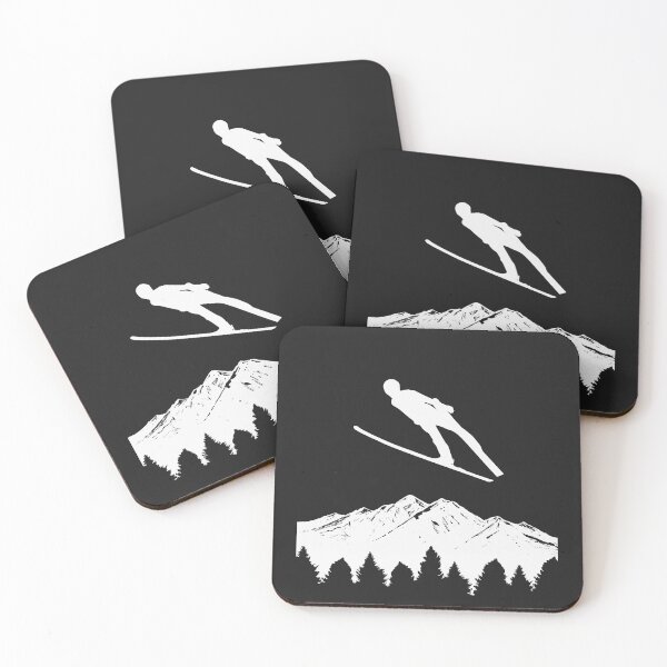 Item preview,  Ski Jumper Silhouette designed and sold by Anniko Art Studio.