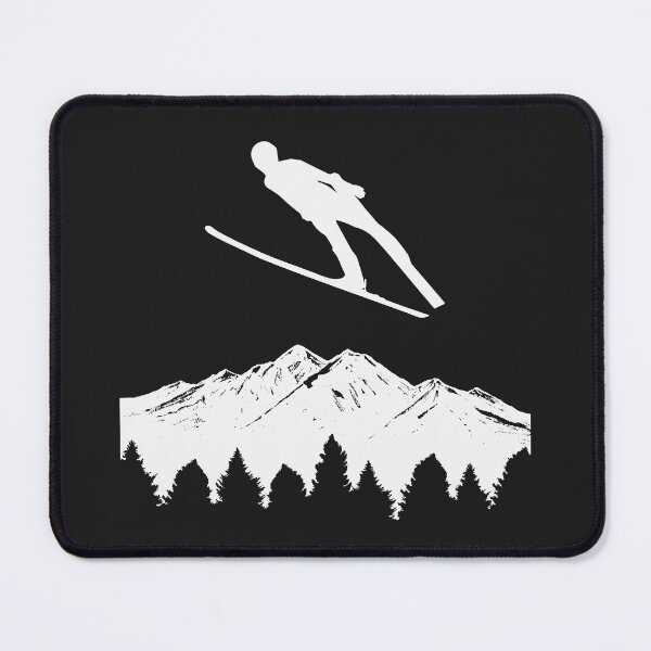 Item preview,  Ski Jumper Silhouette designed and sold by Anniko Art Studio.