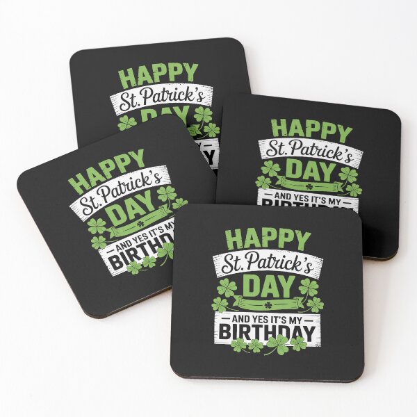 Item preview, Happy St Patricks Day Its My Birthday designed and sold by DianaStantzo.