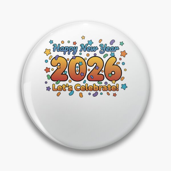 Item preview, Happy New Year 2026 Let's Celebrate Festivity designed and sold by LuminOrb.