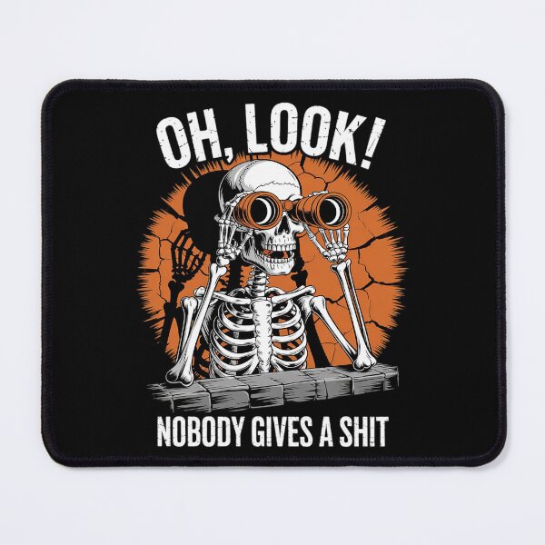 Item preview, Oh Look Nobody Gives A Skeleton Gen X Est.1974  designed and sold by MarryIsMonth.