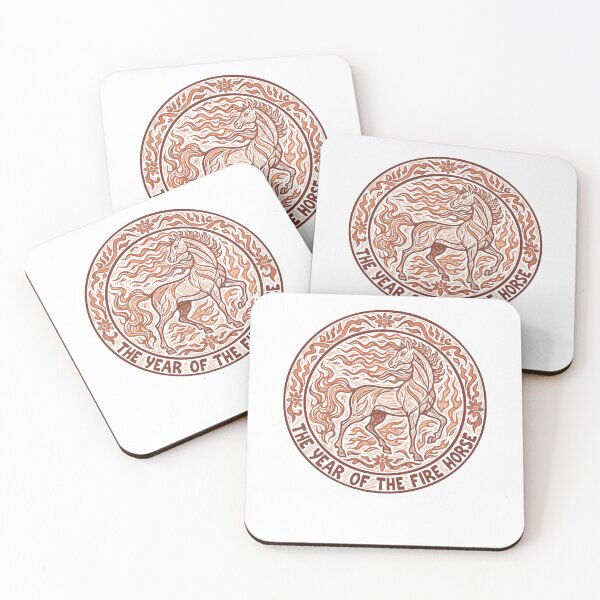 Item preview, The Year Of The Fire Horse Design designed and sold by LuminOrb.