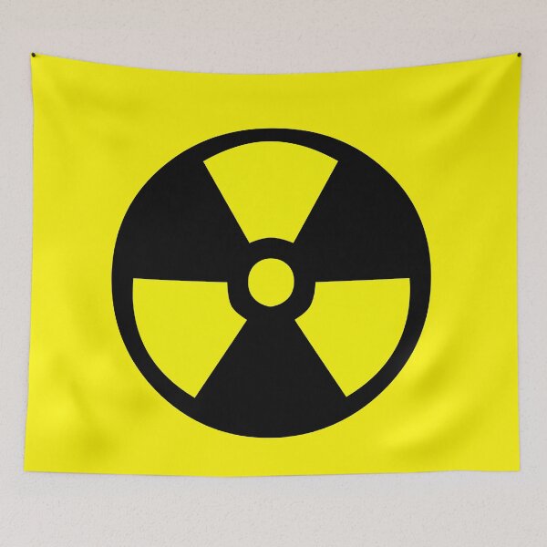 Item preview, Radiation Hazard Symbol Minimalist Illustration designed and sold by NNAANN.