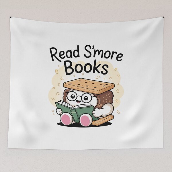 Item preview, Read Smore' Books Camping Reading Books Lover Camper  designed and sold by NailMolisa.