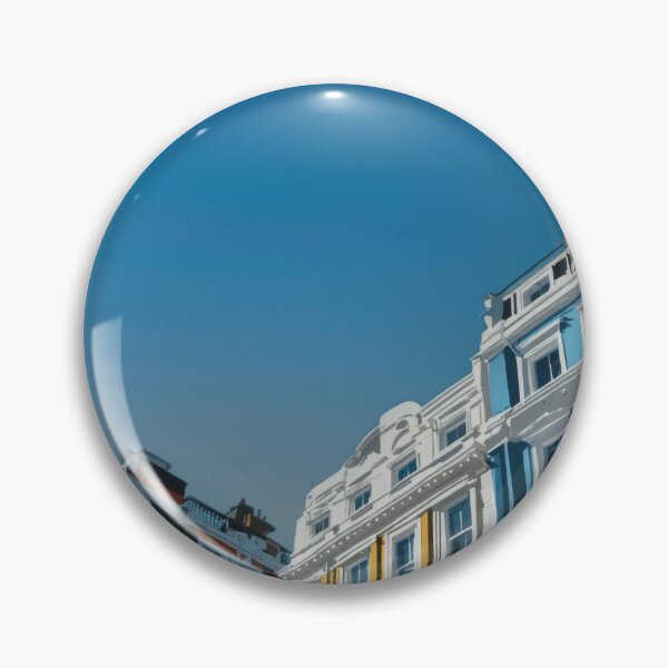 Item preview, Colorful buildings in a city scene designed and sold by anytka.