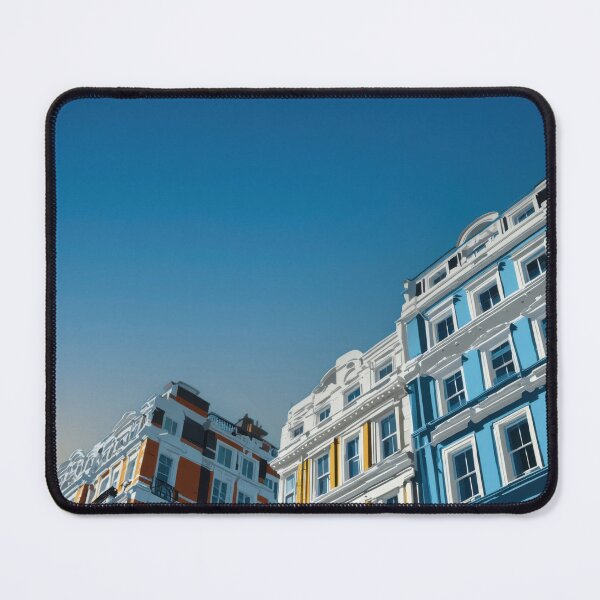 Item preview, Colorful buildings in a city scene designed and sold by anytka.