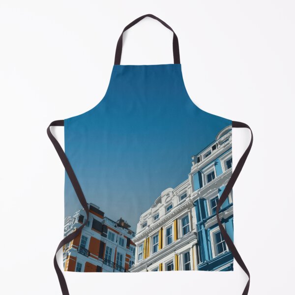 Item preview, Colorful buildings in a city scene designed and sold by anytka.