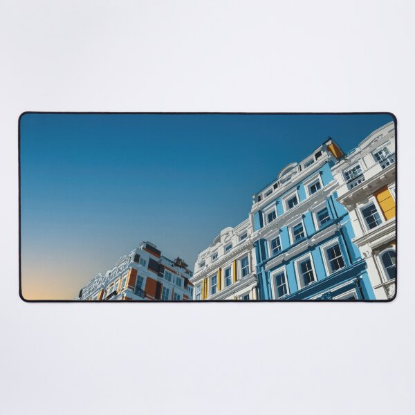 Item preview, Colorful buildings in a city scene designed and sold by anytka.