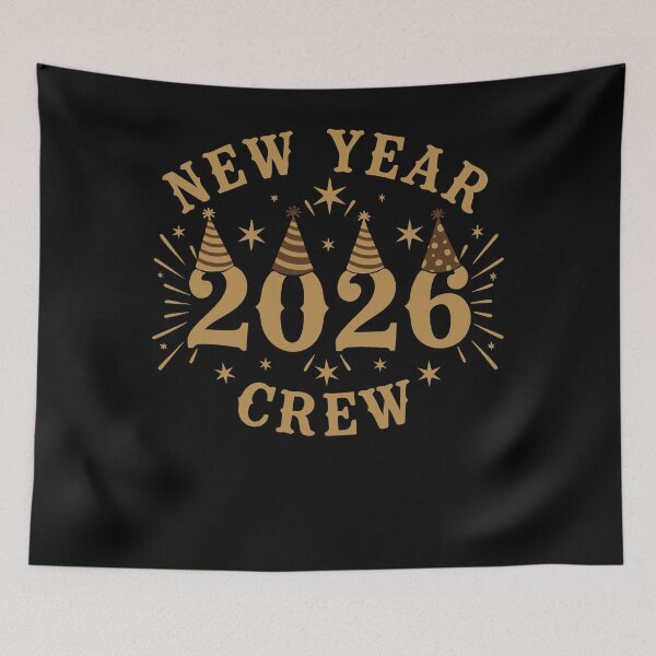 Item preview, New Year Crew 2026 Celebrate Party Fun designed and sold by LuminOrb.