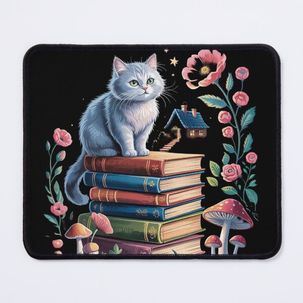Item preview, Floral Womens Cottagecore Maine Coon cat Lover  designed and sold by MyzoToyota.