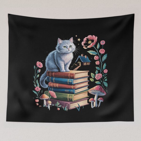Item preview, Floral Womens Cottagecore Maine Coon cat Lover  designed and sold by MyzoToyota.