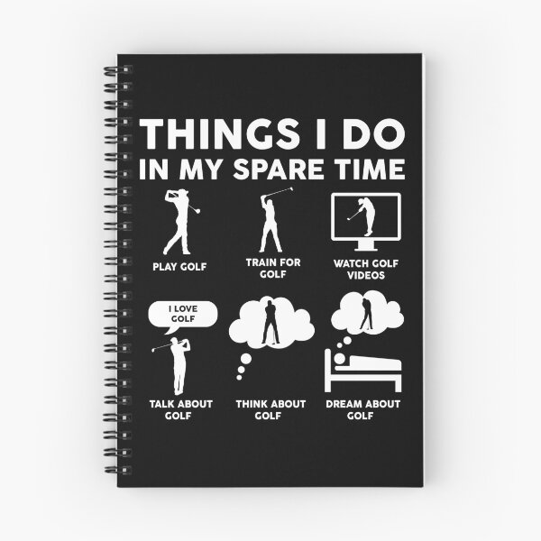 Item preview, Things I Do In My Spare Time Funny Golfer designed and sold by LounisArt.