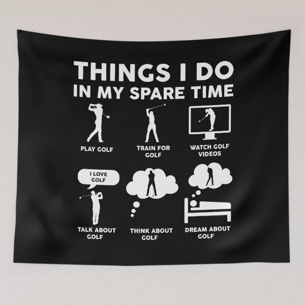 Item preview, Things I Do In My Spare Time Funny Golfer designed and sold by LounisArt.