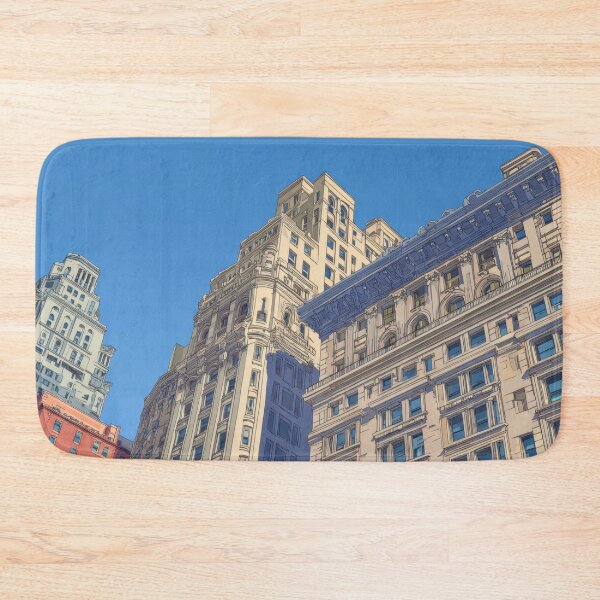 Item preview, Buildings under clear blue sky designed and sold by anytka.