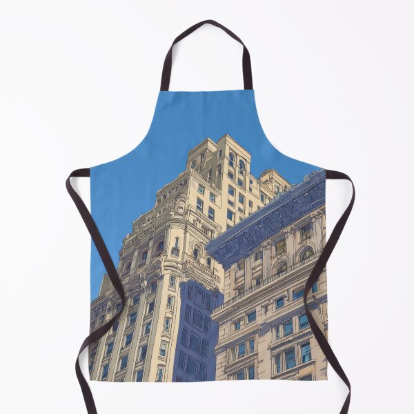 Item preview, Buildings under clear blue sky designed and sold by anytka.