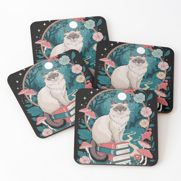Item preview, Floral Womens Cottagecore Ragdoll cat Lover  designed and sold by MyzoToyota.