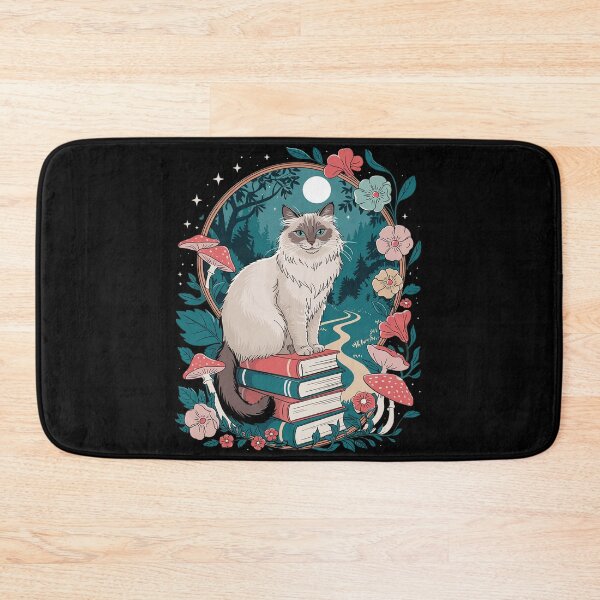 Item preview, Floral Womens Cottagecore Ragdoll cat Lover  designed and sold by MyzoToyota.