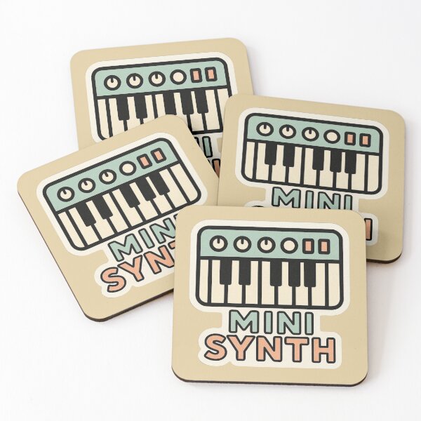 Item preview, Mini Synth – Cute Analog Synthesizer Music designed and sold by |TRSSHOP|.