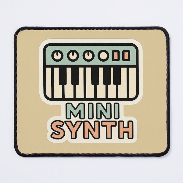 Item preview, Mini Synth – Cute Analog Synthesizer Music designed and sold by |TRSSHOP|.