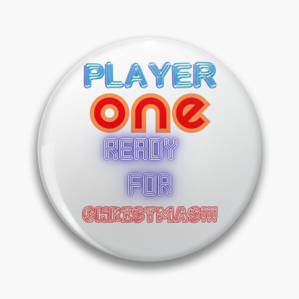 Item preview, Player One Ready For Christmas designed and sold by RonPaulHappyGamer.