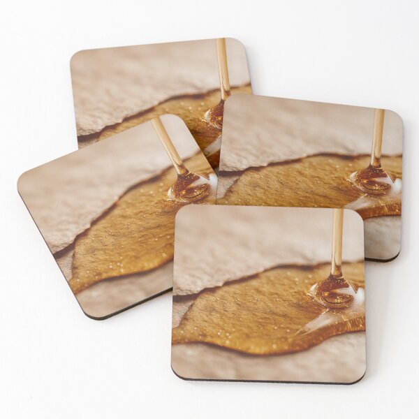 Item preview, Honey dripping on textured paper designed and sold by anytka.
