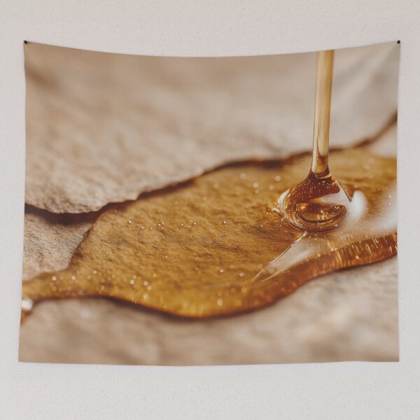 Item preview, Honey dripping on textured paper designed and sold by anytka.