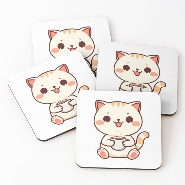 Item preview, Cat with coffee  designed and sold by Designer place .