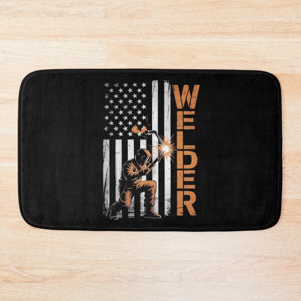Item preview, Welder American Flag Welding Fusing Material Technical  designed and sold by MarryIsMonth.