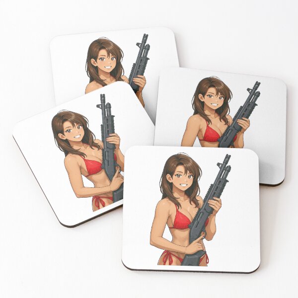 Item preview, Shotgun Girl – Beauty with Firepower designed and sold by RAWLIFEGRAPHIC.