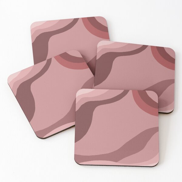 Item preview, Abstract pink dunes designed and sold by Whimsical-fairy.