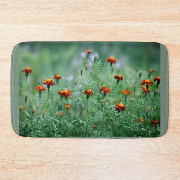 Item preview, Orange autumn flowers in the garden designed and sold by olena2552.