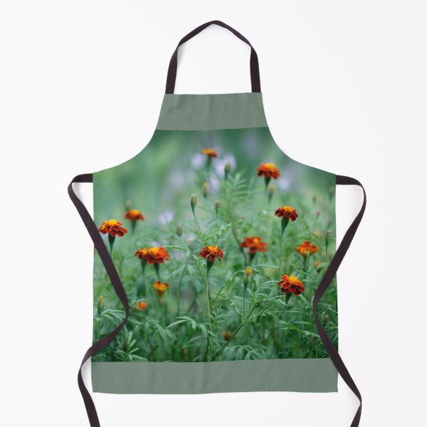 Item preview, Orange autumn flowers in the garden designed and sold by olena2552.