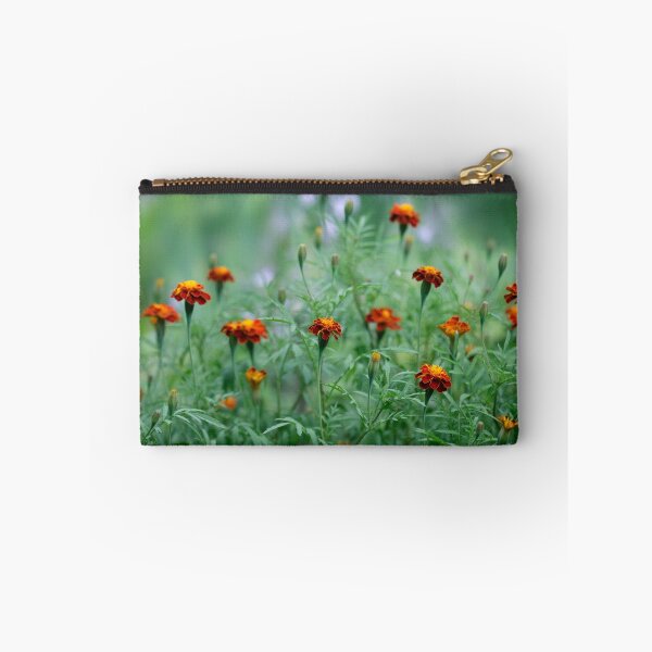 Item preview, Orange autumn flowers in the garden designed and sold by olena2552.