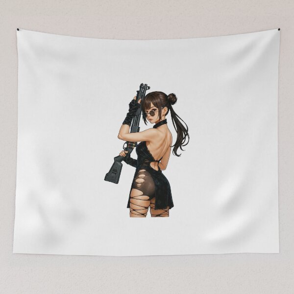 Item preview, Shotgun Girl – Beauty with Firepower designed and sold by RAWLIFEGRAPHIC.