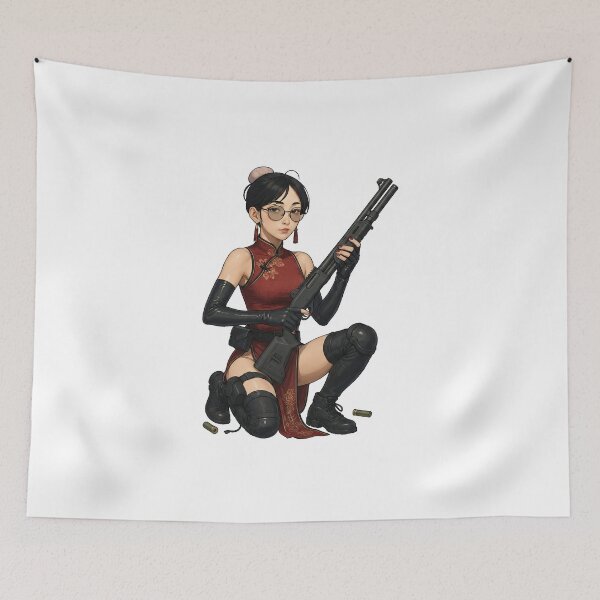 Item preview, Shotgun Girl – Beauty with Firepower designed and sold by RAWLIFEGRAPHIC.