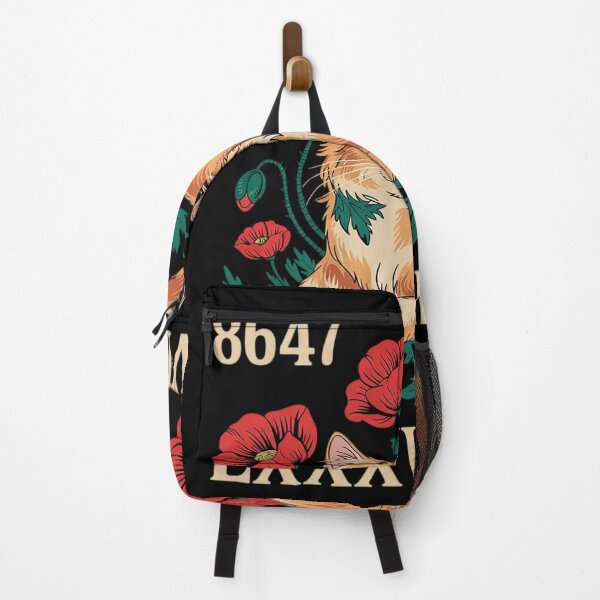 Item preview, Funny 8647 Subtle Floral Cute Cat Style 86 47 Roman Numerals designed and sold by MyzoToyota.