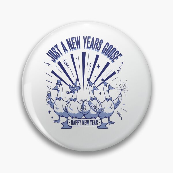 Item preview, New Year Goose Party Happy New Year 2026 designed and sold by LuminOrb.