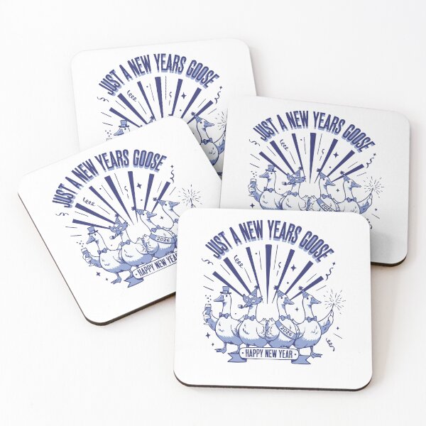 Item preview, New Year Goose Party Happy New Year 2026 designed and sold by LuminOrb.