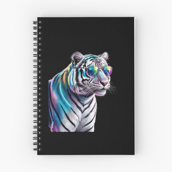 Item preview, White Tiger Sunglasses Colourful Art Animal Tiger  designed and sold by FadeOfThrone.