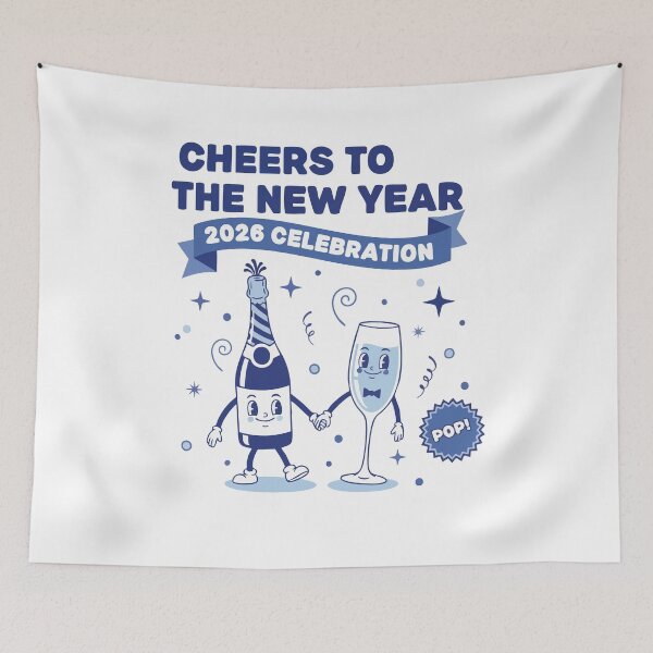 Item preview, Cheers To The New Year 2026 Celebration designed and sold by LuminOrb.