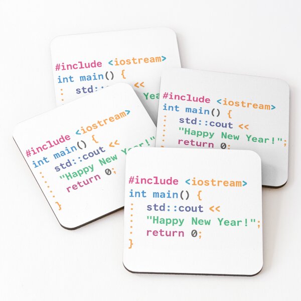 Item preview, Code New Year Greeting designed and sold by PKM4n.